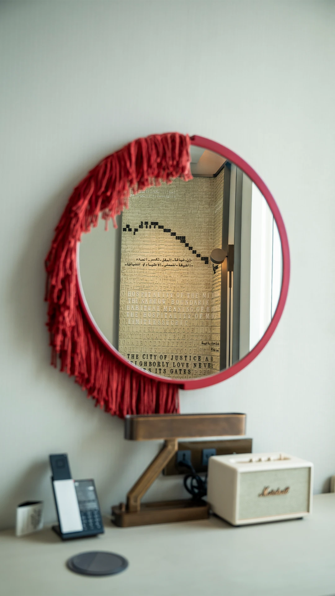 Mirror-Artwork-at-Hotel