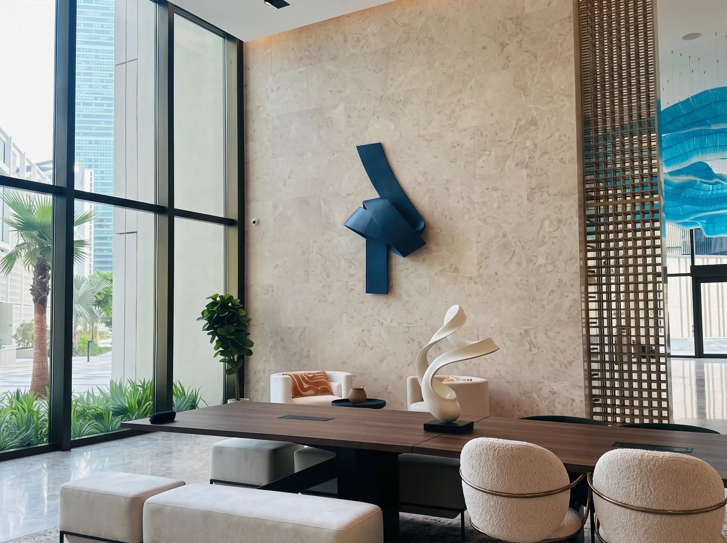 Custom Sculpture & Artwork for Peninsula Four by Select Group in Dubai